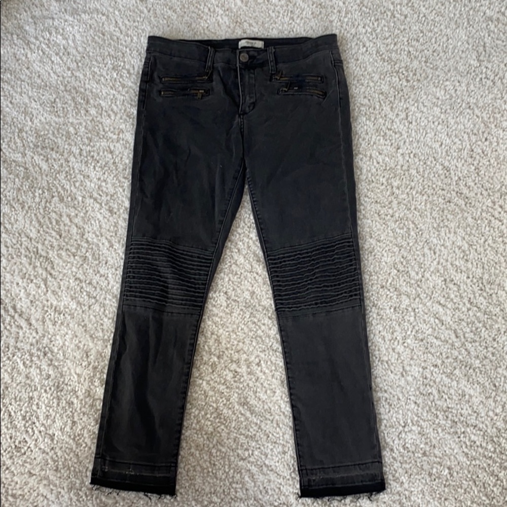 dark gray jeans